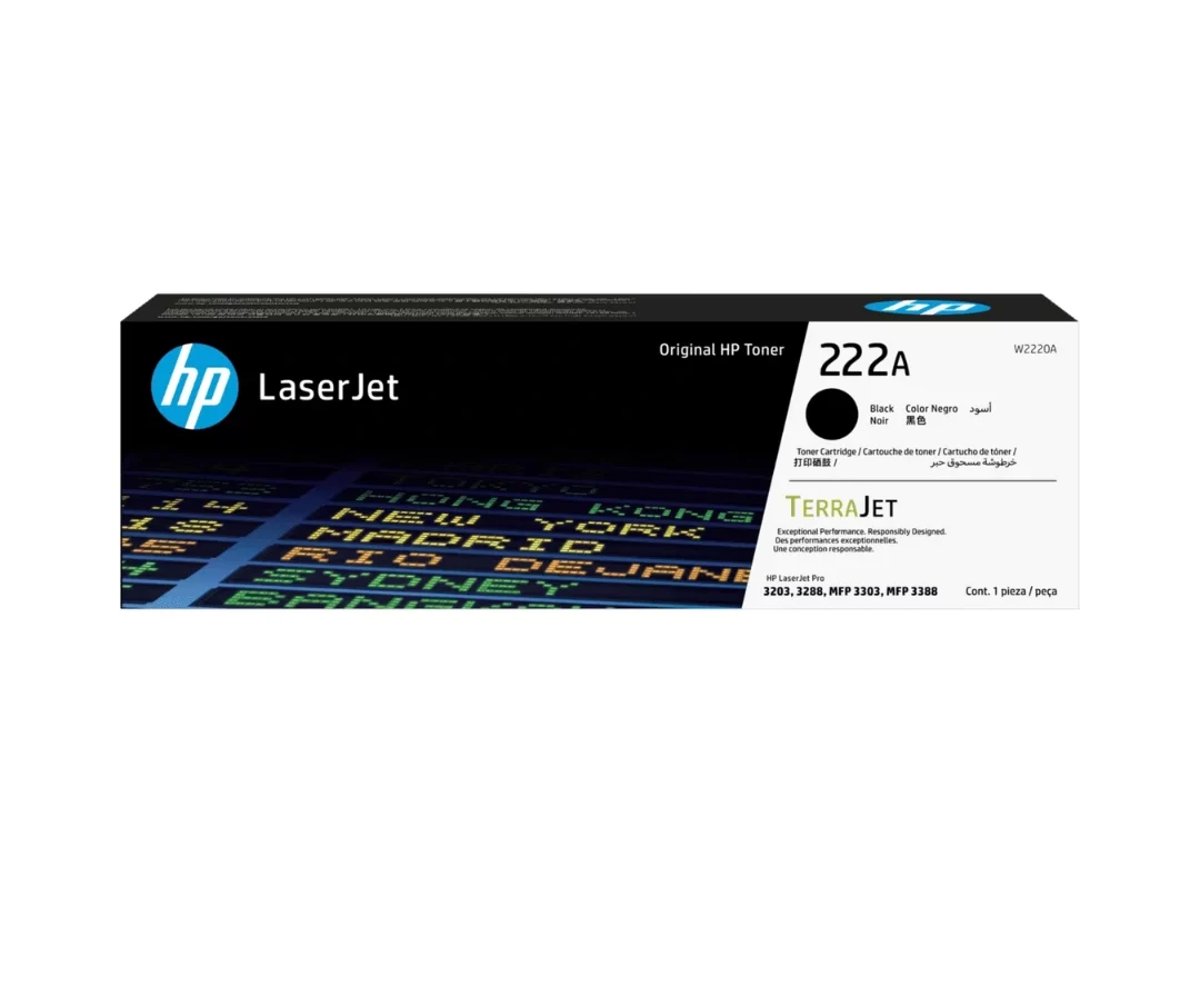 HP TONER 222A BLACK (W2220A)