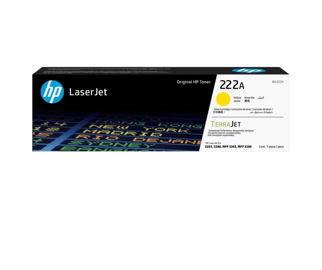 HP TONER 222A YELLOW (W2222A)