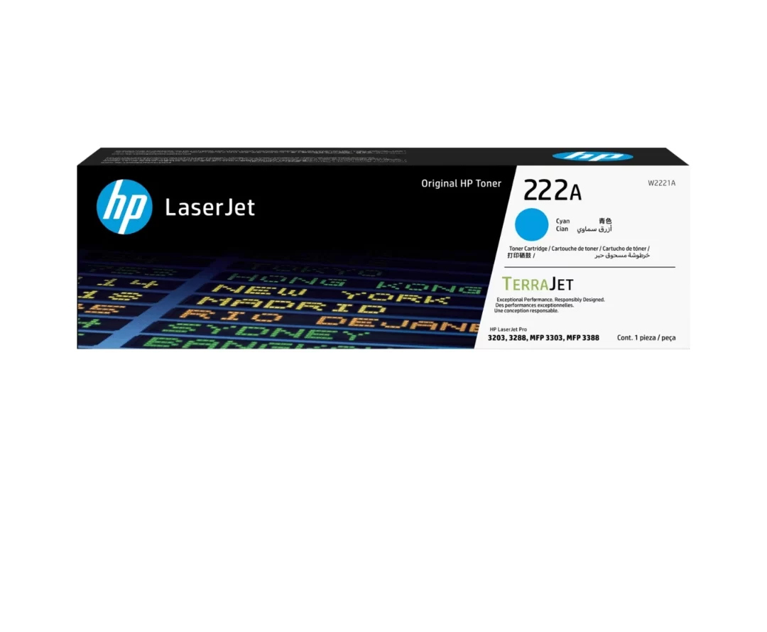 HP TONER 222A CYAN (W2221A)