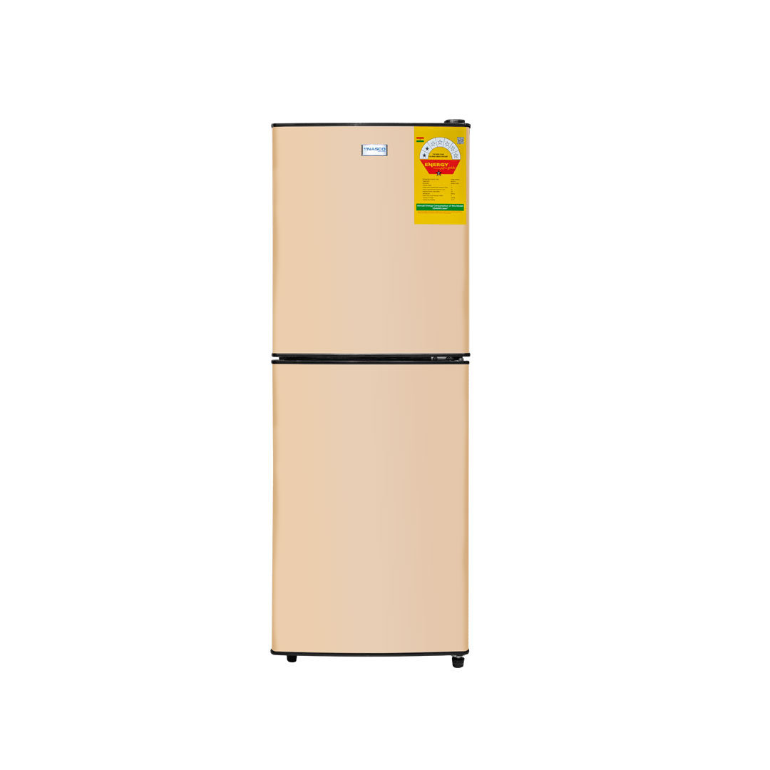 Nasco 136L Bottom Freezer Refrigerator NASD2-18FL-B