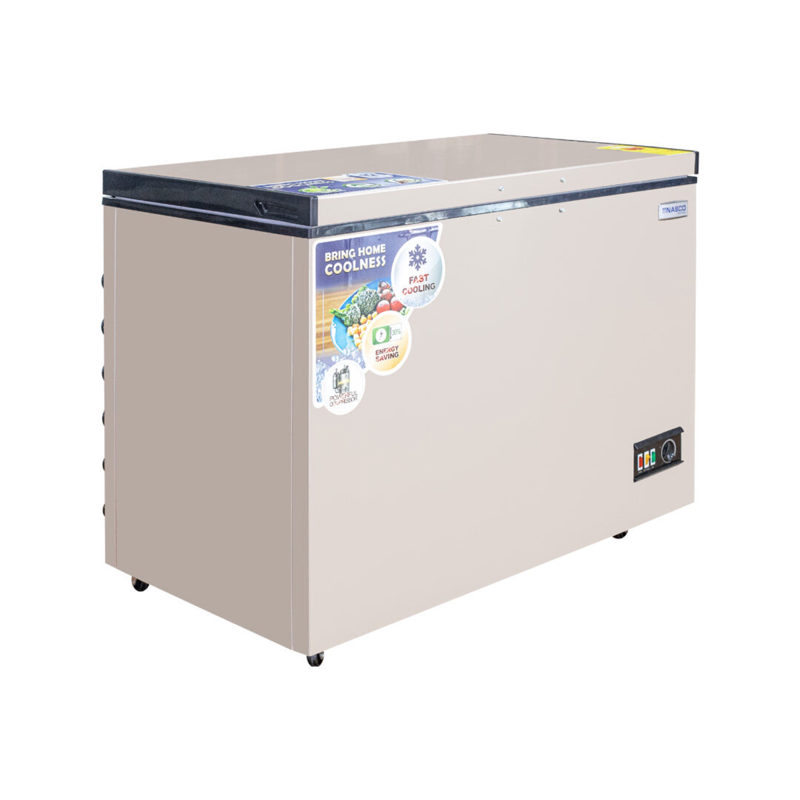 Nasco 288L Chest Freezer NAS-400FL-G