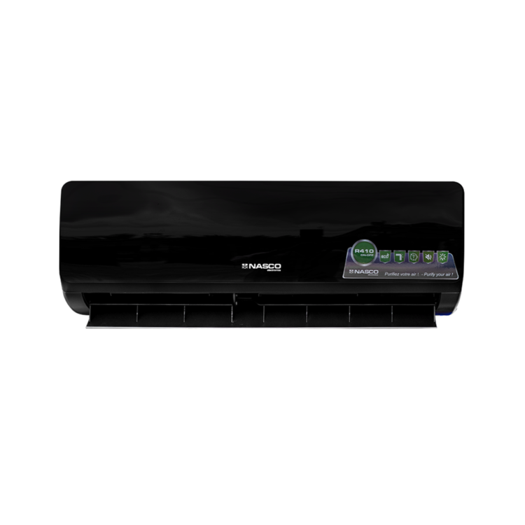 Nasco 2.0 Split AC R410 Black NAS-J18-V1B