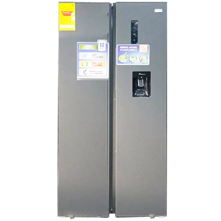 Nasco 425L Side by Side Refrigerator NASF2-55SK
