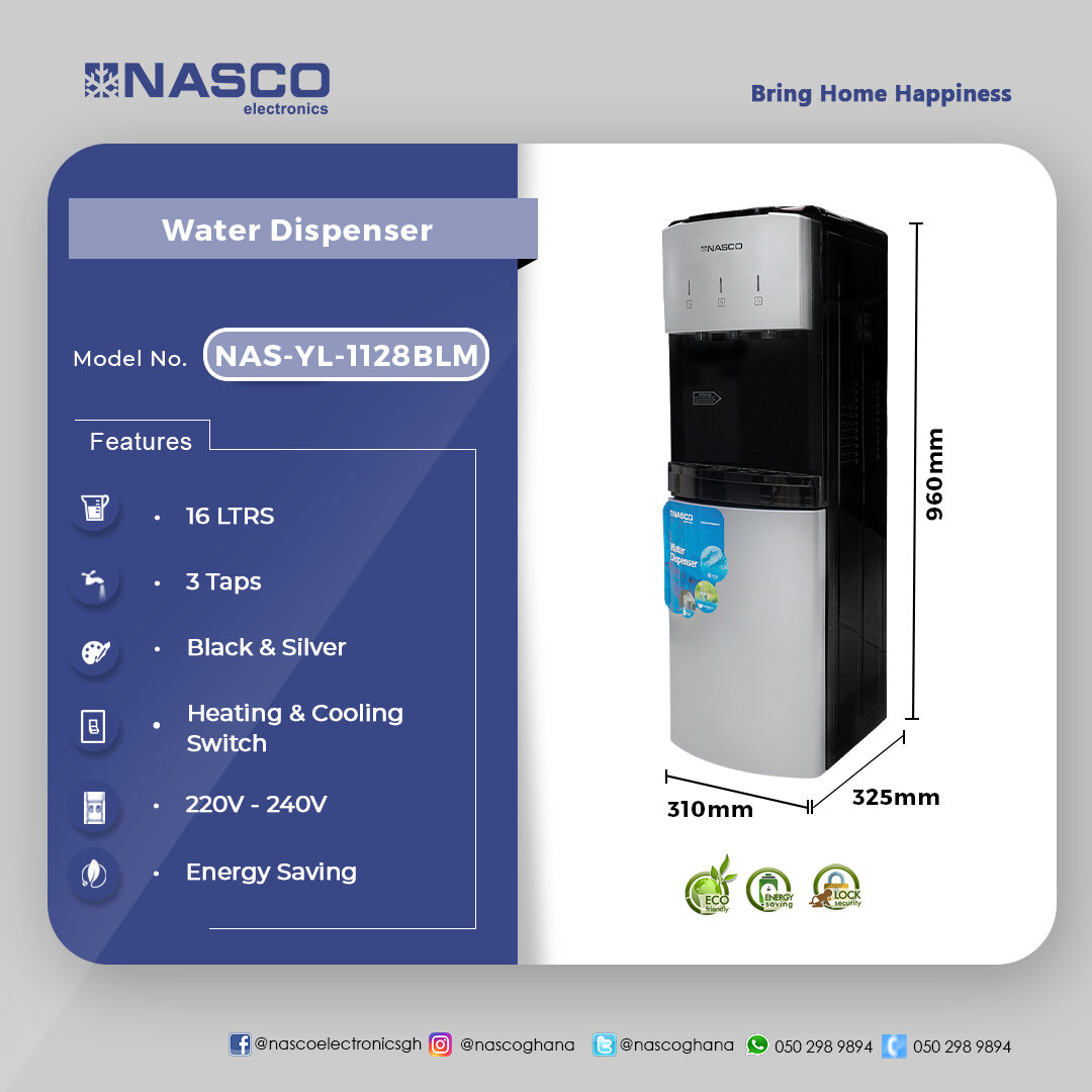 Nasco Water Dispenser NAS-YL-1128BLM